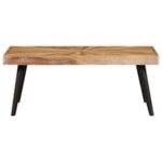 Table Basse Bois Massif Manguier — Salon Chaleureux