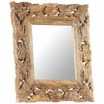 Miroir Bois Manguier — Lumière Naturelle