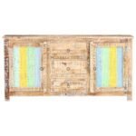 Buffet bois massif coloré – Acacia Blanchi, Façades Colorées, 150 cm