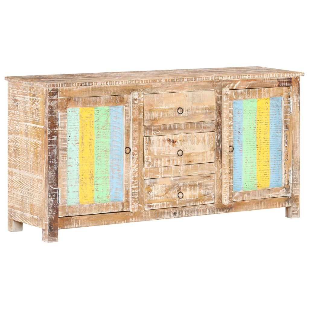 Buffet bois massif coloré – Acacia Blanchi, Façades Colorées, 150 cm