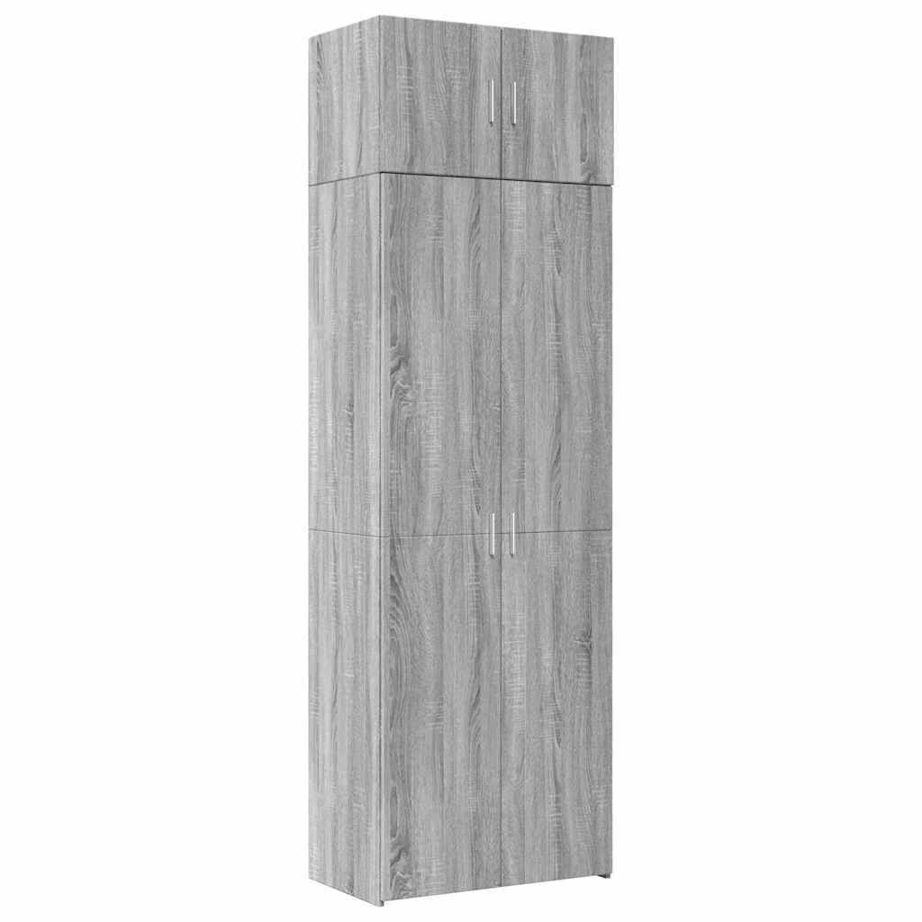 Colonne de rangement chêne – Décor chêne, 225 cm