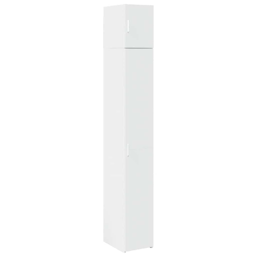 Colonne de Rangement Blanche – Étroite 225 cm