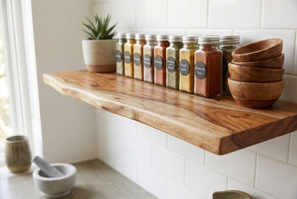 Acacia massif à bord vif