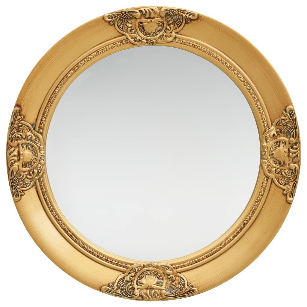 Miroir Baroque Doré Carré – Cadre Orné
