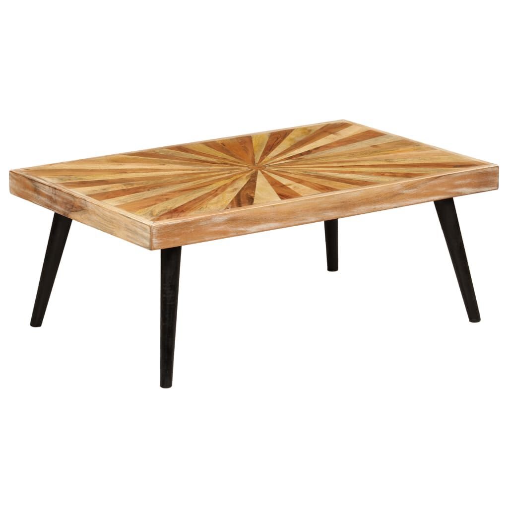 Table Basse Manguier Massif – Salon 90 cm