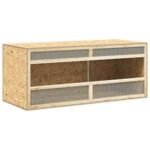 Terrarium Meuble Format XL — Style Naturel Intemporel