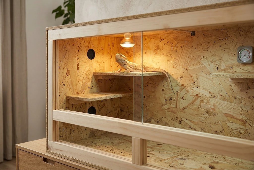 OSB et verre trempé