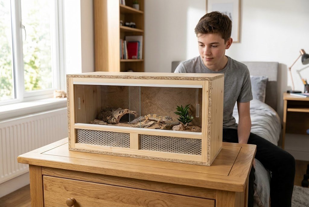 Le bon volume pour un gecko