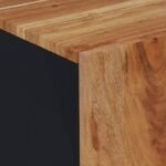 Buffet bois acacia – Acacia massif, lot de 3 – vue 8
