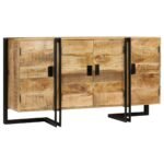 Buffet bois de manguier – Massif, 150x40x80 cm