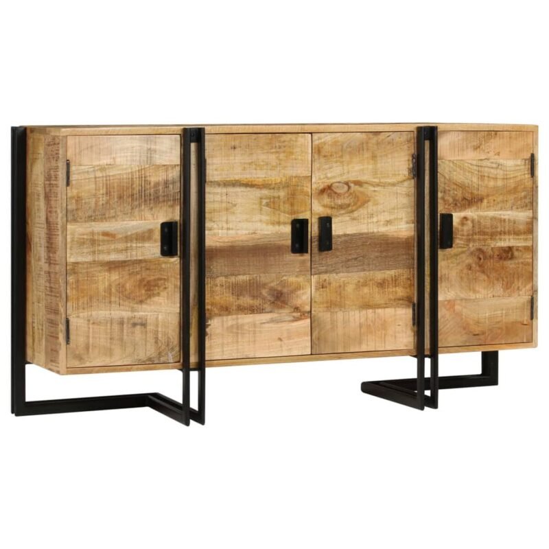 Buffet bois de manguier – Massif, 150x40x80 cm