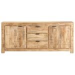 Buffet bois de manguier – Brut, 175x40x75 cm – vue 2