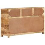 Buffet bois de manguier – Massif, 110x30x65 cm – vue 5