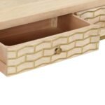 Console bois doré ancienne – Manguier, 90x30x75 cm – vue 5