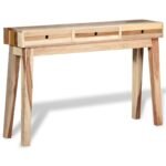 Console bois recyclé – Bois de récupération massif
