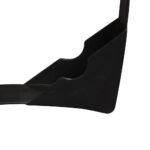 table basse ronde manguier sur fond clair
