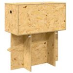 Terrarium OSB sur Pied – 80 x 40 x 90 cm – vue 10