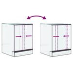 Terrarium en Verre Haut – 30 x 30 x 40 cm – vue 11