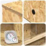 Terrarium Colonne OSB – 40 x 40 x 90 cm – vue 12