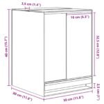 Terrarium en Verre Haut – 30 x 30 x 40 cm – vue 12