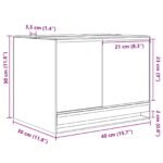 Petit Terrarium en Verre – 40 x 30 x 30 cm – vue 12