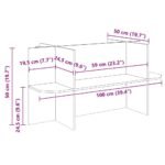 Support de Terrarium OSB Profond – Plateau 100 cm – vue 12