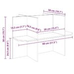 Support de Terrarium OSB Large – Plateau 80 cm – vue 12