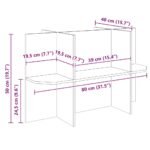 Support de Terrarium OSB – Plateau 80 cm – vue 12