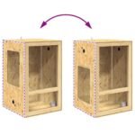 Terrarium OSB Haut – 50 x 50 x 130 cm – vue 13