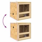 Terrarium Colonne OSB – 40 x 40 x 90 cm – vue 13