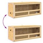 Terrarium OSB sur Pied – 100 x 40 x 90 cm – vue 13