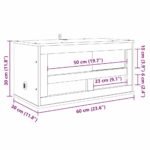 Terrarium OSB – 60 x 30 x 30 cm – vue 13
