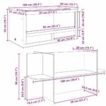 Terrarium OSB avec Base – 100 x 50 x 100 cm – vue 15