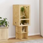 Terrarium Arboricole OSB – 50 x 50 x 130 cm – vue 2