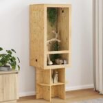Terrarium OSB Haut – 50 x 50 x 150 cm – vue 2