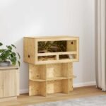 Terrarium OSB sur Pied – 80 x 40 x 90 cm – vue 2