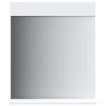 tablette de rangement sous la glace avec des accessoires
