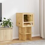 Terrarium Cube OSB – 50 x 50 x 50 cm – vue 2