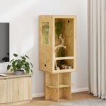 Terrarium Vertical OSB – 50 x 50 x 100 cm – vue 2