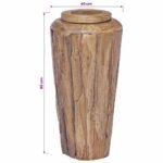 ouverture de 14 cm sur le dessus du vase