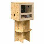 Petit Support de Terrarium OSB – Plateau 40 cm – vue 3