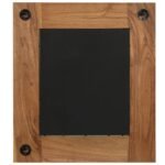 miroir accroché au-dessus d'une console