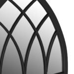 miroir accroché dans une entrée