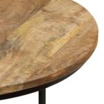 tables gigognes dépliées autour d'un canapé