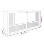 Terrarium Reptile OSB – 80 x 40 x 40 cm – vue 6