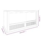 Terrarium Gecko OSB – 60 x 30 x 30 cm – vue 6