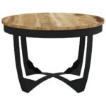 vue de trois quarts de la table