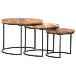 la plus petite table en appoint près d'un fauteuil