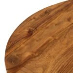 vue de trois quarts de la table