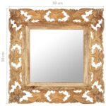 miroir dans une entrée pour agrandir la pièce